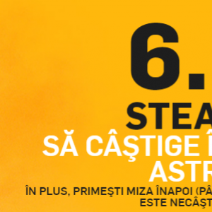 Steaua - Astra | Cota 6.00 pentru victoria Stelei