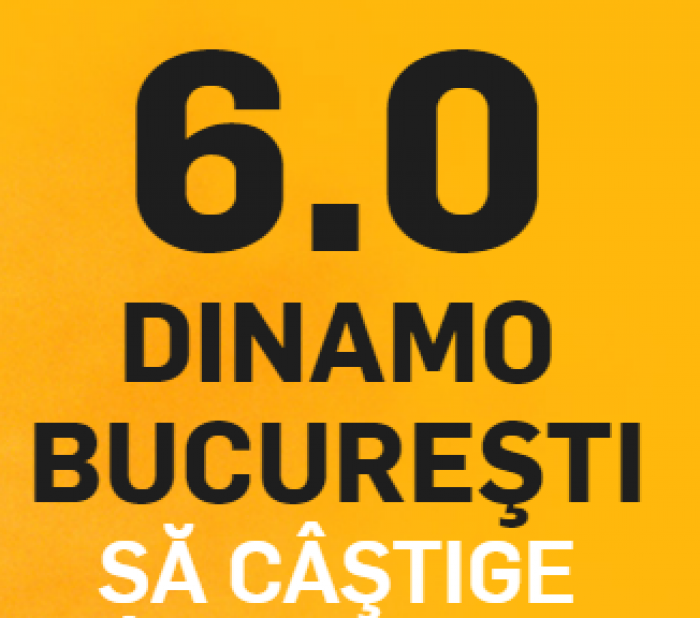Dinamo - Poli Iasi. Cota 6.00 pentru victoria dinamovistilor! Dinamo - Poli Iasi. Cota 6.00 pentru victoria dinamovistilor!