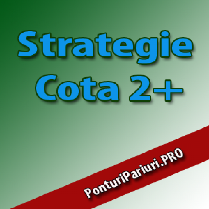 Strategii de pariere - Strategia pe cota 2+ Strategii de pariere - Strategia pe cota 2+