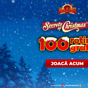 100 rotiri gratuite FARA DEPUNERE si 1800 RON la depunere (200% bonus) 100 rotiri gratuite FARA DEPUNERE si 1800 RON la depunere (200% bonus)