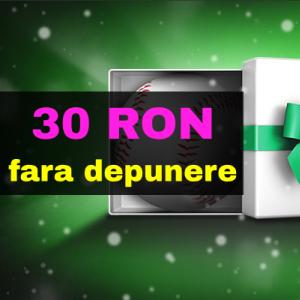 30 RON freebet pentru toata lumea - FARA DEPUNERE