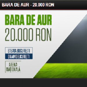 Castiga 20.000 RON daca nimeresti bara pe National Arena! Castiga 20.000 RON daca nimeresti bara pe National Arena!