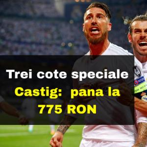 Trei cote marite ne aduc pana la 775 RON sambata aceasta