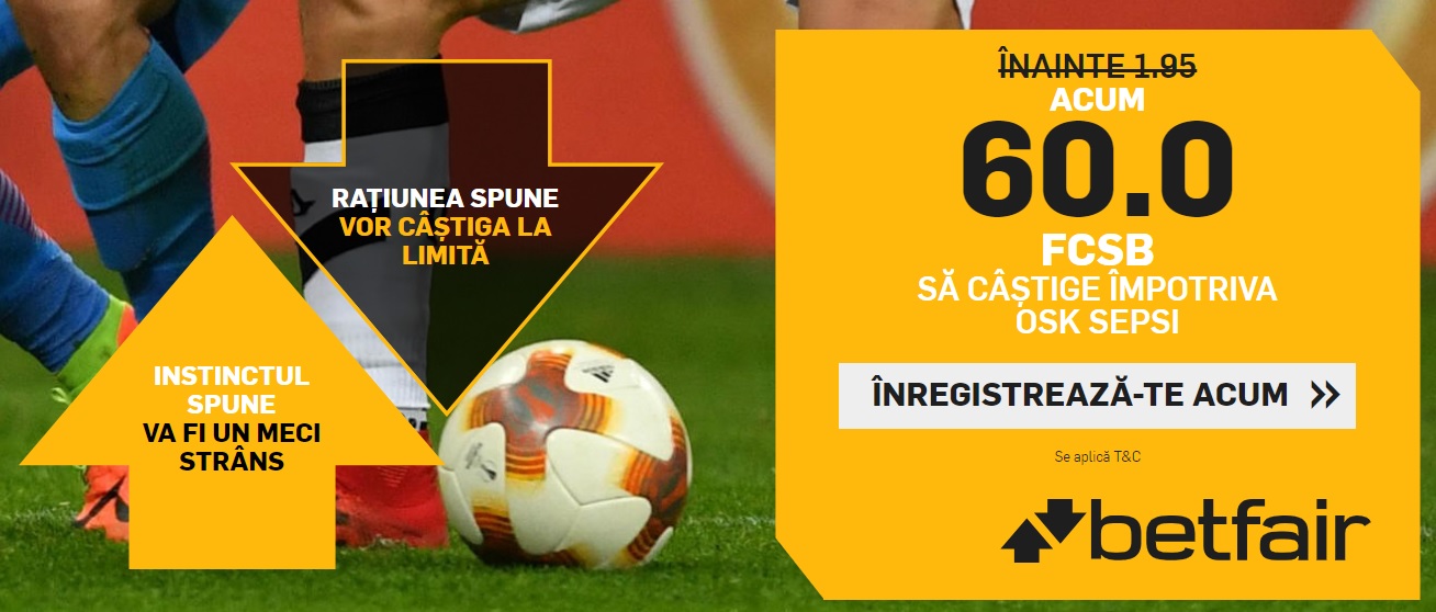 ponturi pariuri sepsi - fcsb