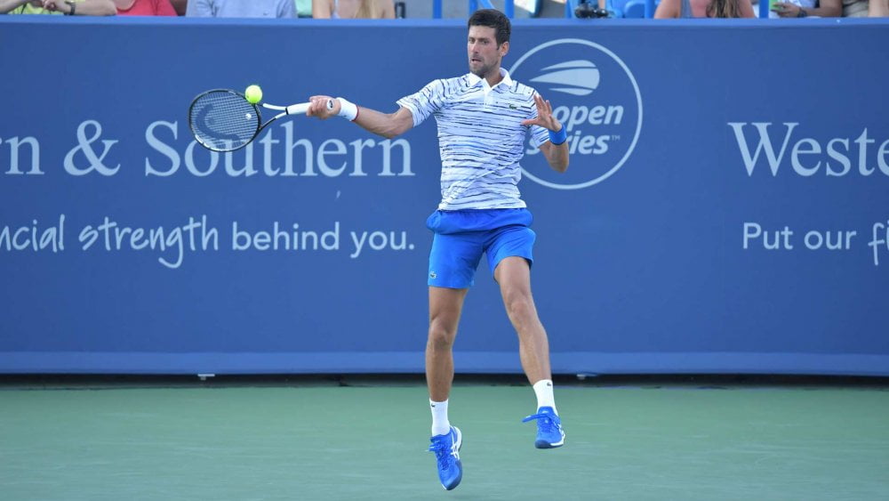 djokovic cincinnati 2019 reaction tuesday