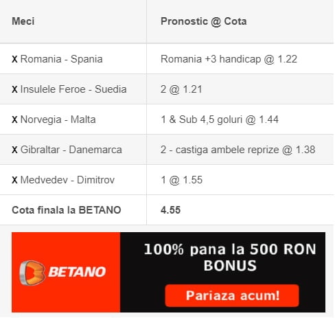 biletul zilei 05.09.2019