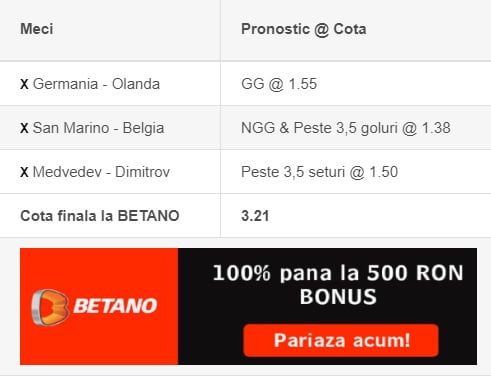 biletul zilei 06.09.2019