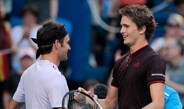 Roger Federer Alexander Zverev Miami Open 934743