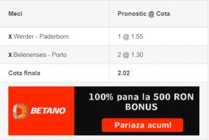 Biletul zilei si lista de ponturi pariuri - 08.12.2019