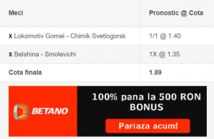 Biletul zilei si lista de ponturi pariuri - 17.04.2020 Biletul zilei si lista de ponturi pariuri - 17.04.2020