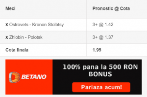 Biletul zilei si lista de ponturi pariuri - 25.04.2020