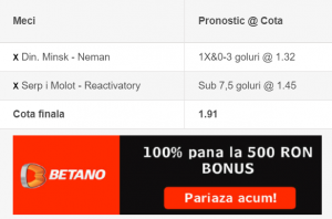 Biletul zilei si lista de ponturi pariuri - 16.04.2020 Biletul zilei si lista de ponturi pariuri - 16.04.2020