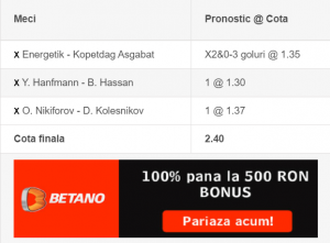 Biletul zilei si lista de ponturi pariuri - 14.05.2020 Biletul zilei si lista de ponturi pariuri - 14.05.2020