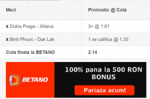  Biletul zilei si lista de ponturi pariuri – 25.05.2020