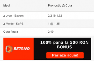 Biletul zilei si lista de ponturi pariuri - 19.08.2020 Biletul zilei si lista de ponturi pariuri - 19.08.2020