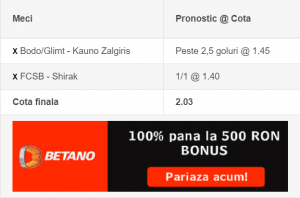 Biletul zilei si lista de ponturi pariuri - 27.08.2020
