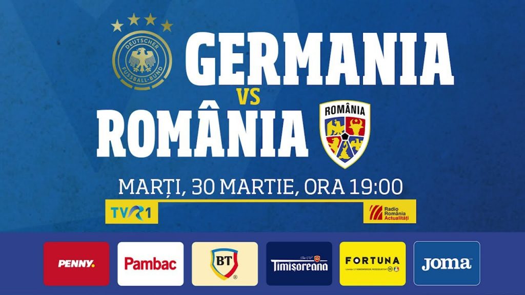 Castiga 100 RON freebet pariind la tineret pe Germania vs Romania